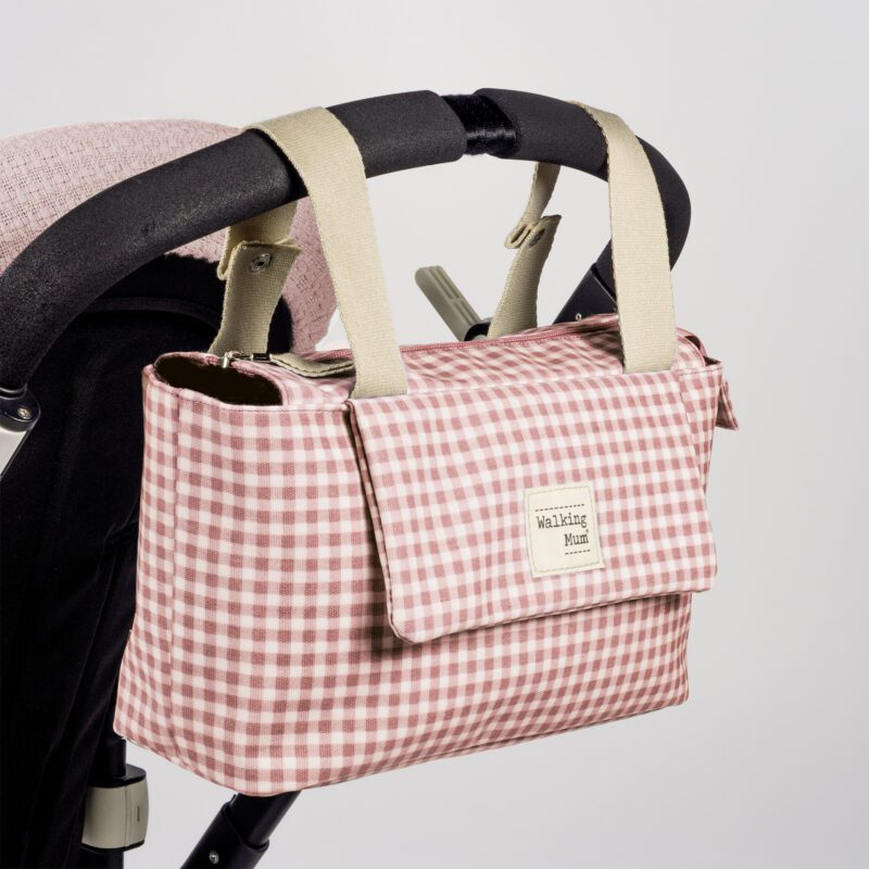 BOLSO ORGANIZADOR I LOVE VICHY ROSA - Imagen 9