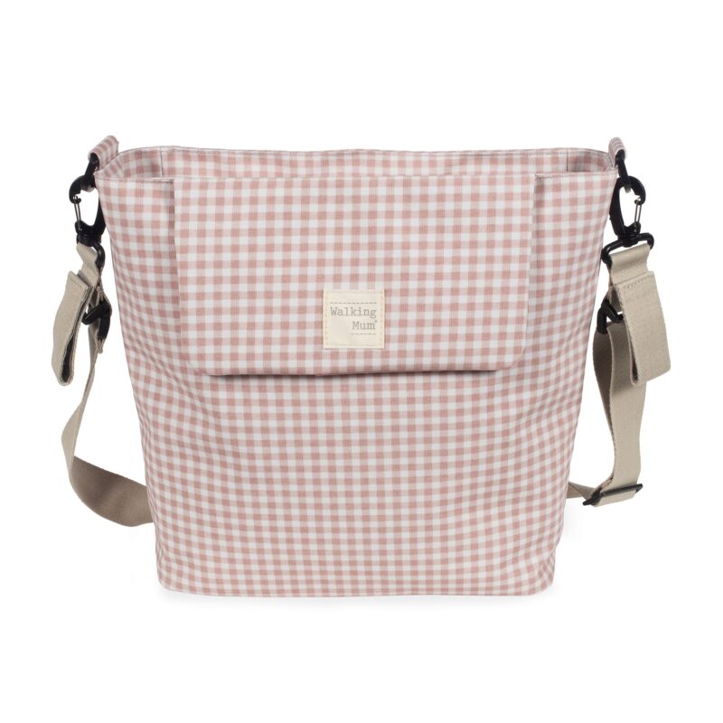Bolsa Canastilla I LOVE VICHY ROSA