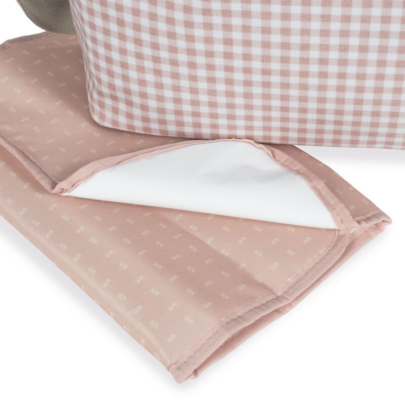 Bolsa Canastilla I LOVE VICHY ROSA - Imagen 5
