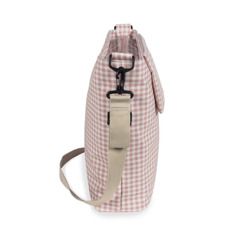Bolsa Canastilla I LOVE VICHY ROSA - Imagen 4