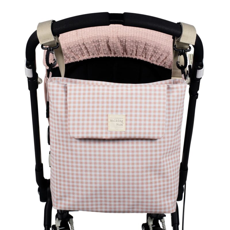 Bolsa Canastilla I LOVE VICHY ROSA - Imagen 9