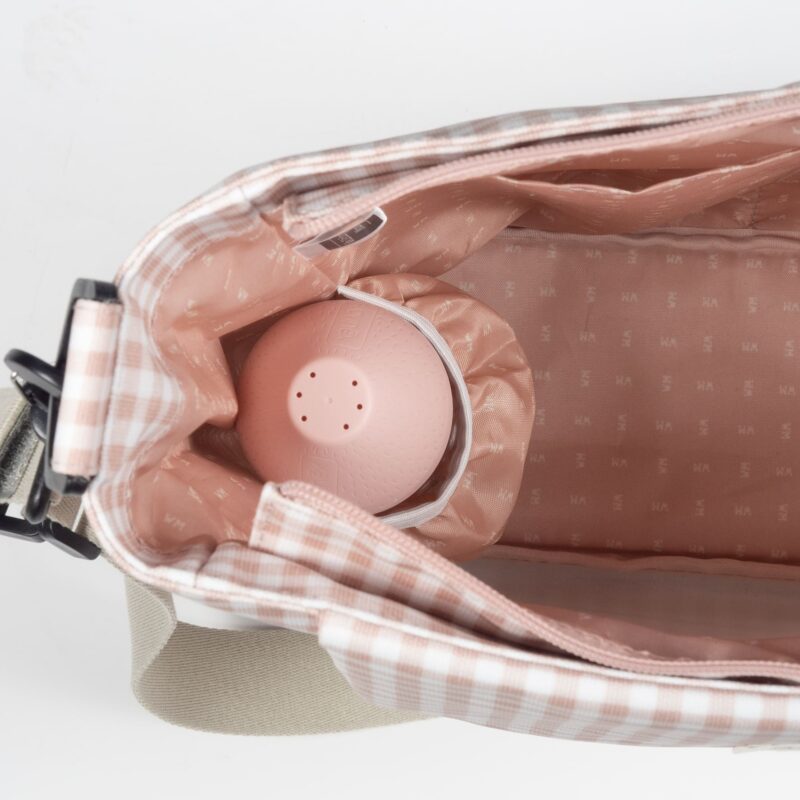 Bolsa Canastilla I LOVE VICHY ROSA - Imagen 11