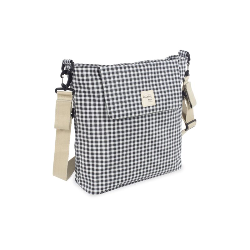 Bolsa Canastilla I LOVE VICHY Negro - Imagen 2
