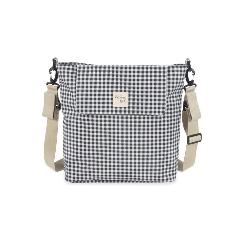 Bolsa Canastilla I LOVE VICHY Negro