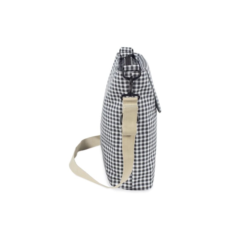 Bolsa Canastilla I LOVE VICHY Negro - Imagen 3