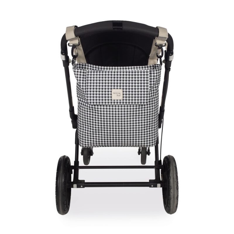 Bolsa Canastilla I LOVE VICHY Negro - Imagen 6