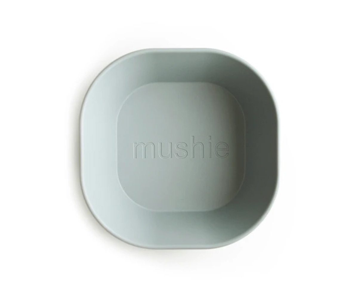2 Cuencos Mushie Square Sage - Imagen 2