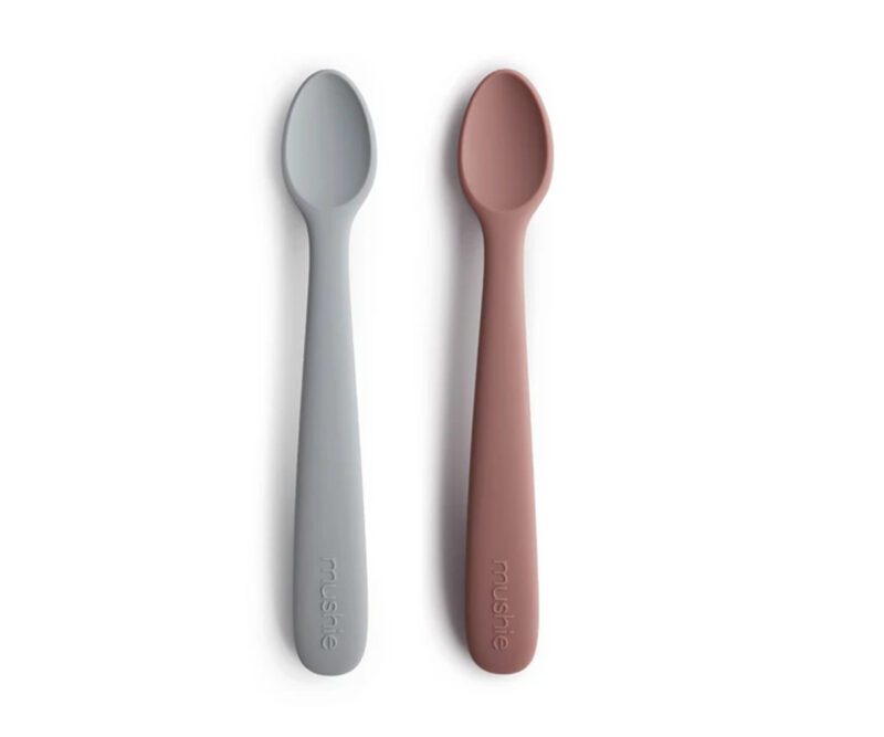 2 Cucharas Mushie Stone/Cloudy Mauve