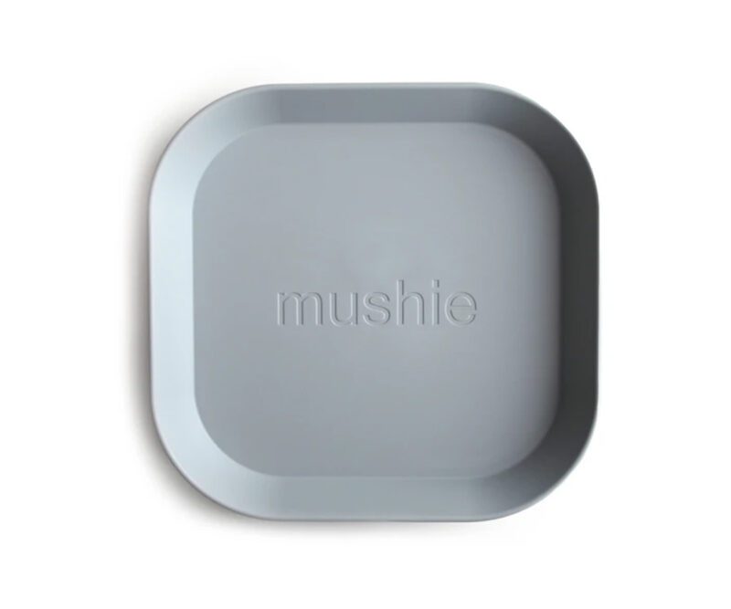 2 Platos Mushie Square Cloud - Imagen 2