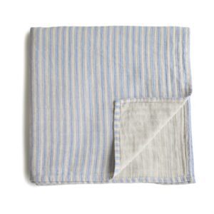 Muselina Mushie Blue Stripe