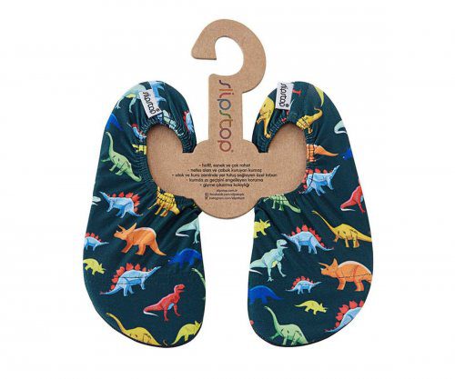 Zapatillas Antideslizantes Slipstop Dinosaurios Talla 30-32