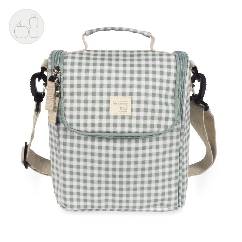 BOLSA TERMICA I LOVE VICHY VERDE
