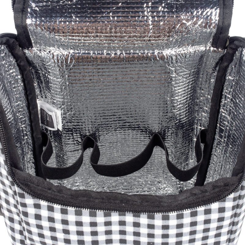 Bolsa Térmica I Love Vichy Negro - Imagen 5