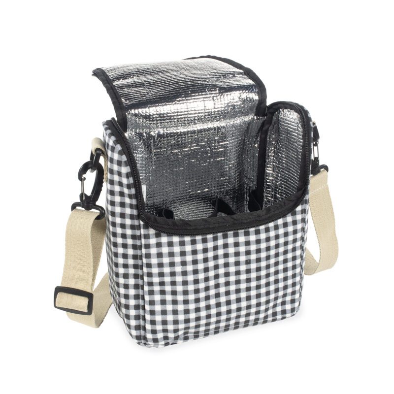 Bolsa Térmica I Love Vichy Negro - Imagen 4
