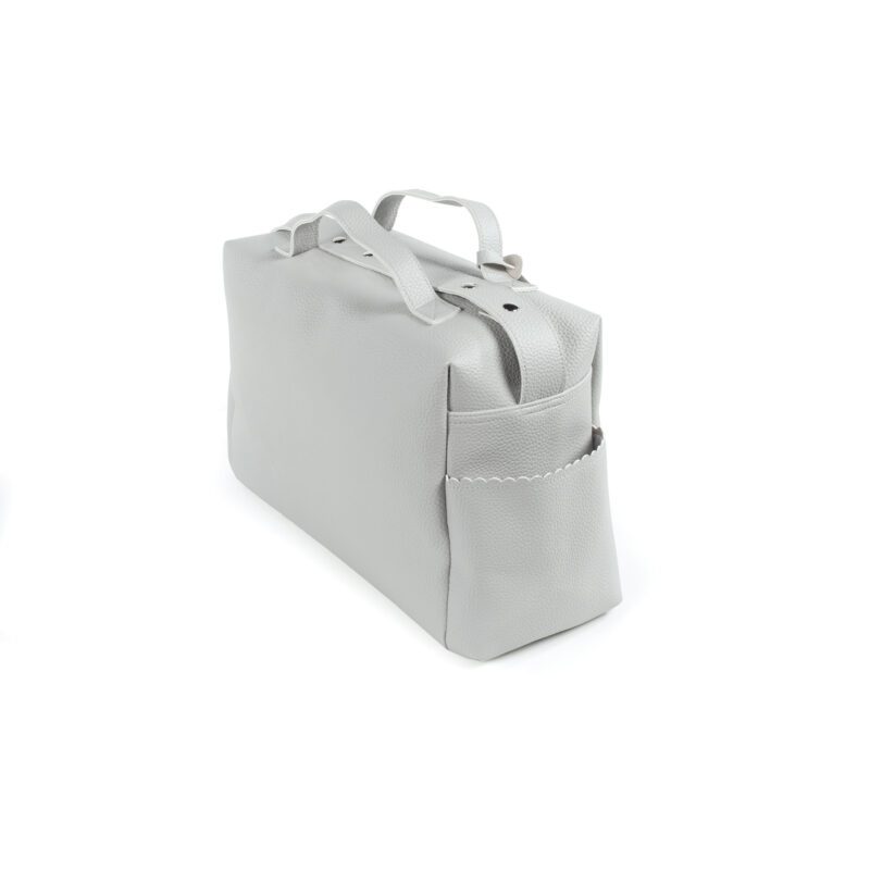 Bolsa Canastilla Biscuit Gris Pasito a Pasito - Imagen 4