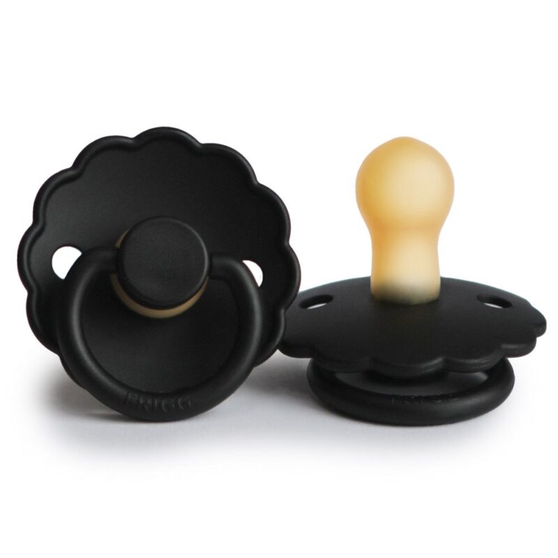 Chupete FRIGG Daisy Cream/Jet black (2 Pack) - Imagen 3