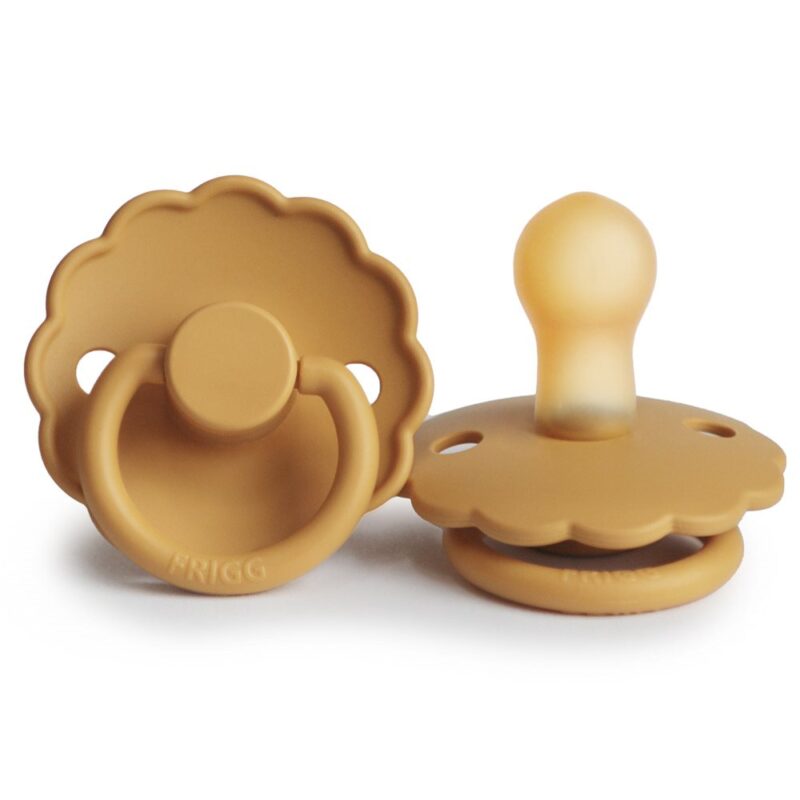 Chupete FRIGG Daisy Honey Gold/Rose Gold (2 Pack) - Imagen 2