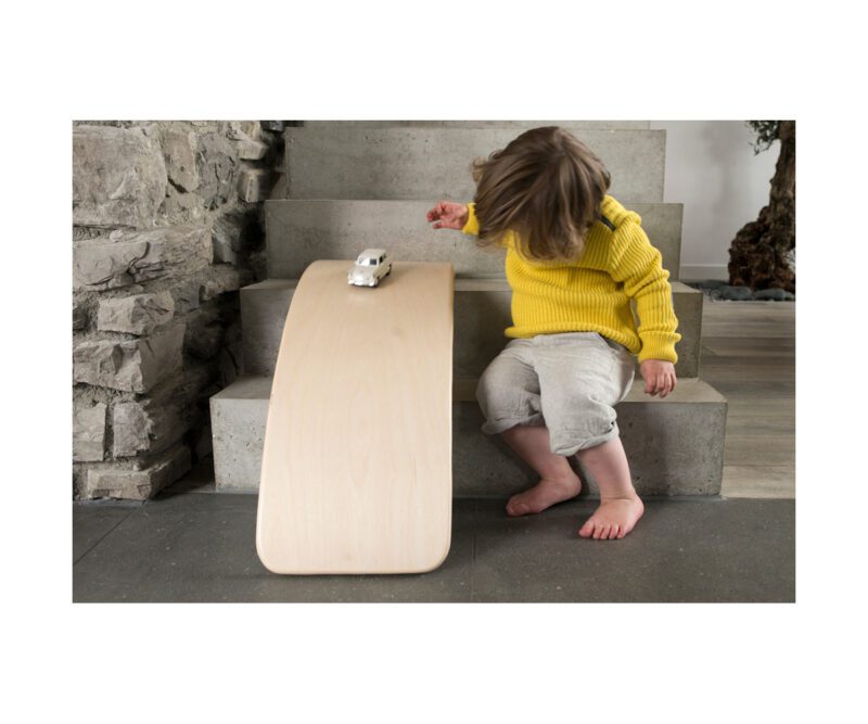 Tabla Curva Wobbel Original Madera Natural sin Fieltro - Imagen 2