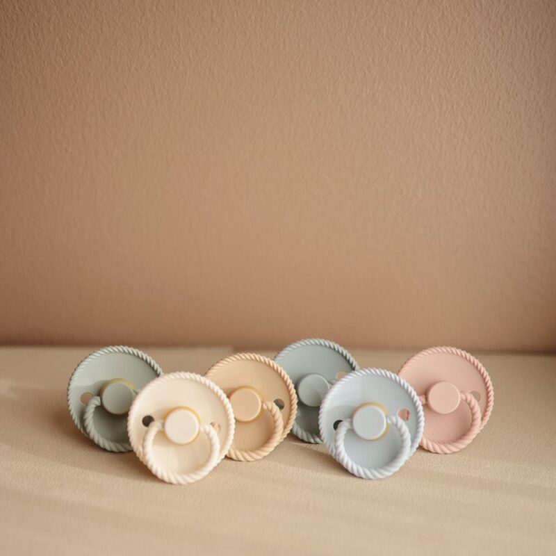 Chupete FRIGG Rope Látex Blush - Imagen 3