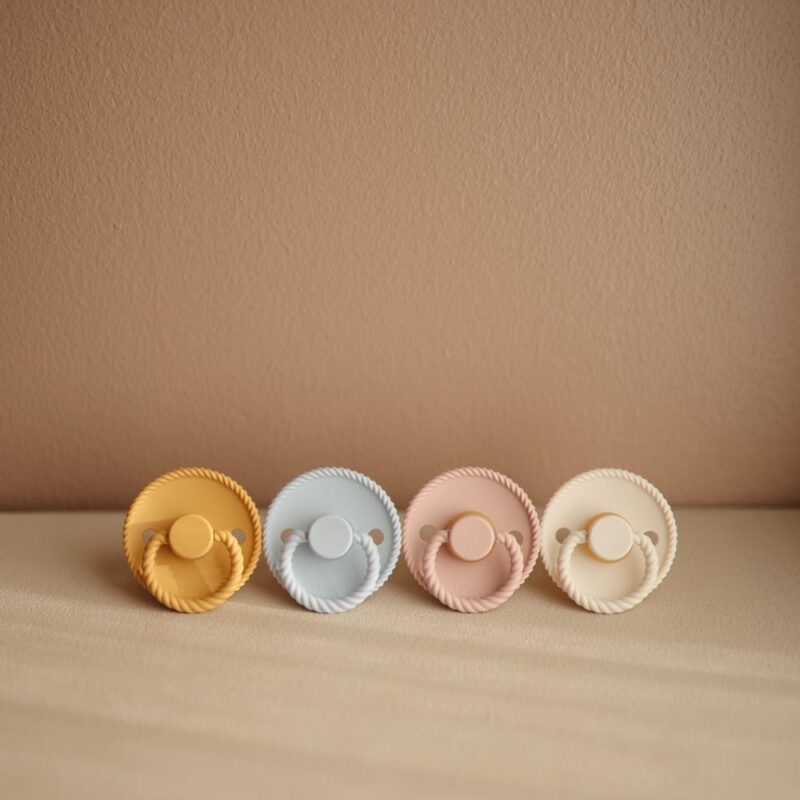 Chupete FRIGG Rope Látex Cream - Imagen 4