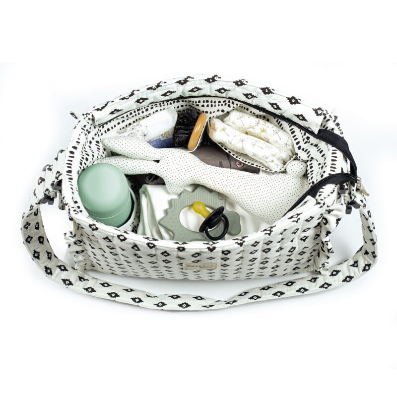 Bolsa Canastilla Boho Chic Walking Mum - Imagen 7