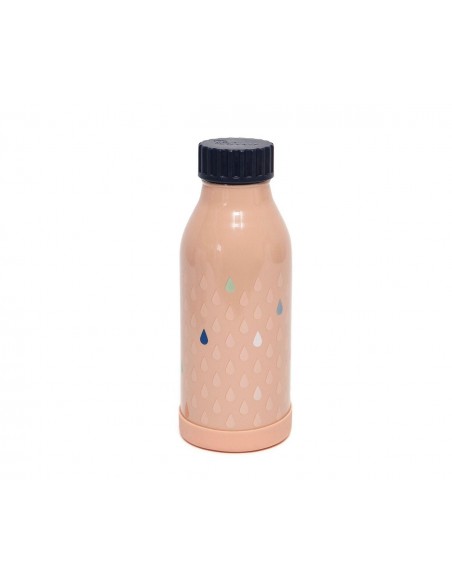 Botella Acero Inoxidable Drops Peach 350ml