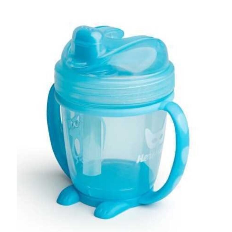 Taza con Asas Antigoteo Herobility 140ml Azul
