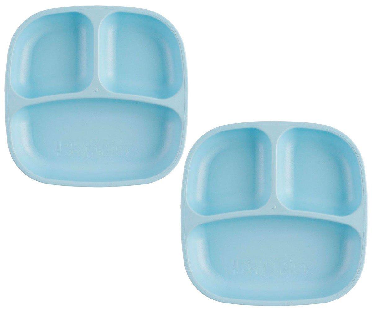 Platos Compartimentos Replay Azul Cielo (Pack 2)