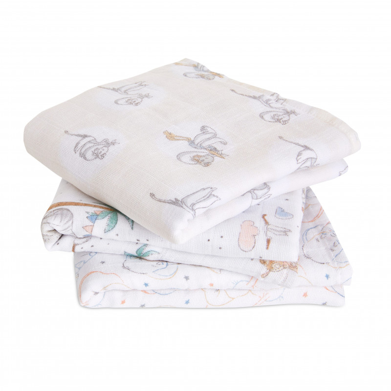 Pack 3 Paños de Muselina My Darling Dumbo