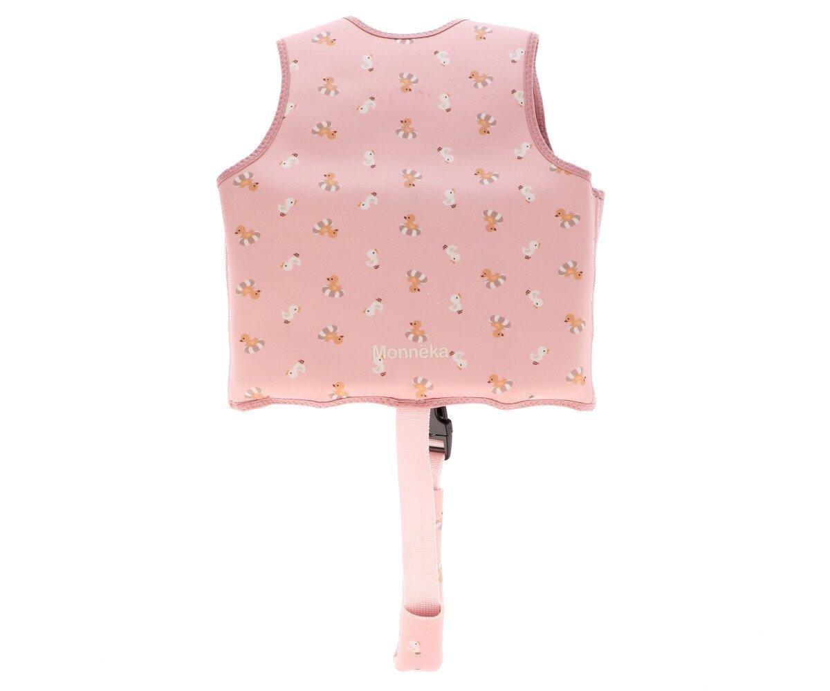 Chaleco de Flotación Aprendizaje Baby Ducks Pink Monnëka - Imagen 3
