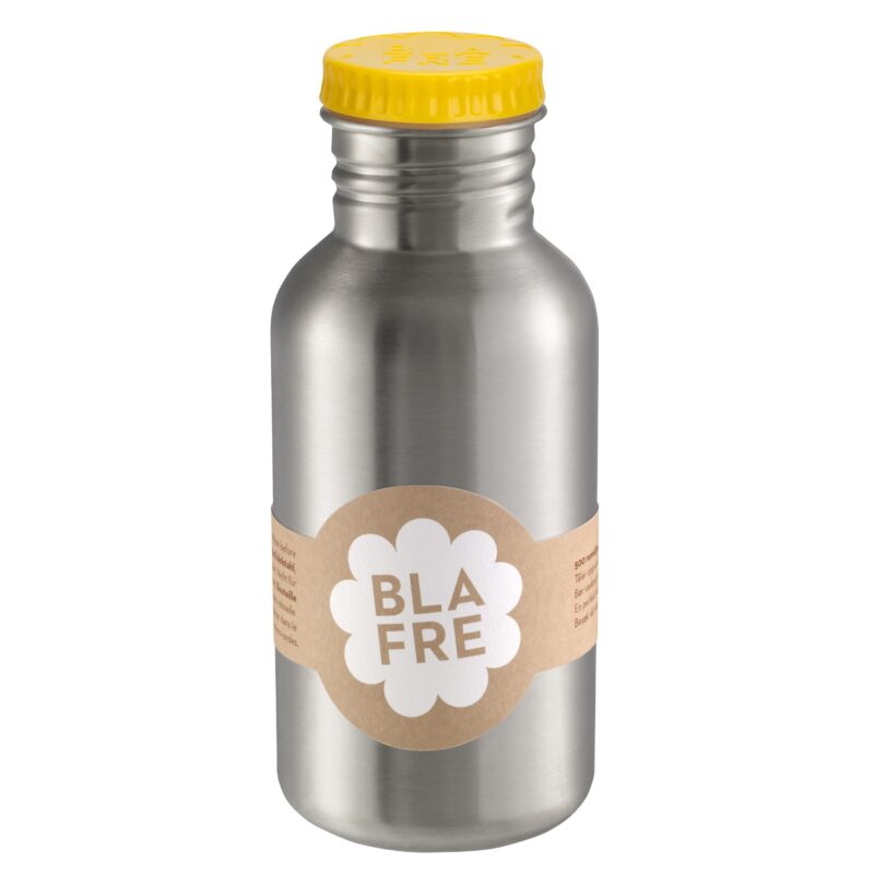 Botella Acero Blafre Yellow 500 ml