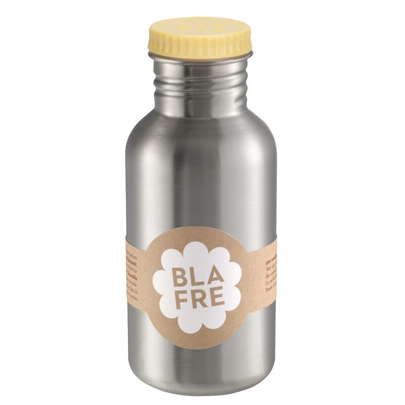 Botella Acero Blafre Light Yellow 500 ml
