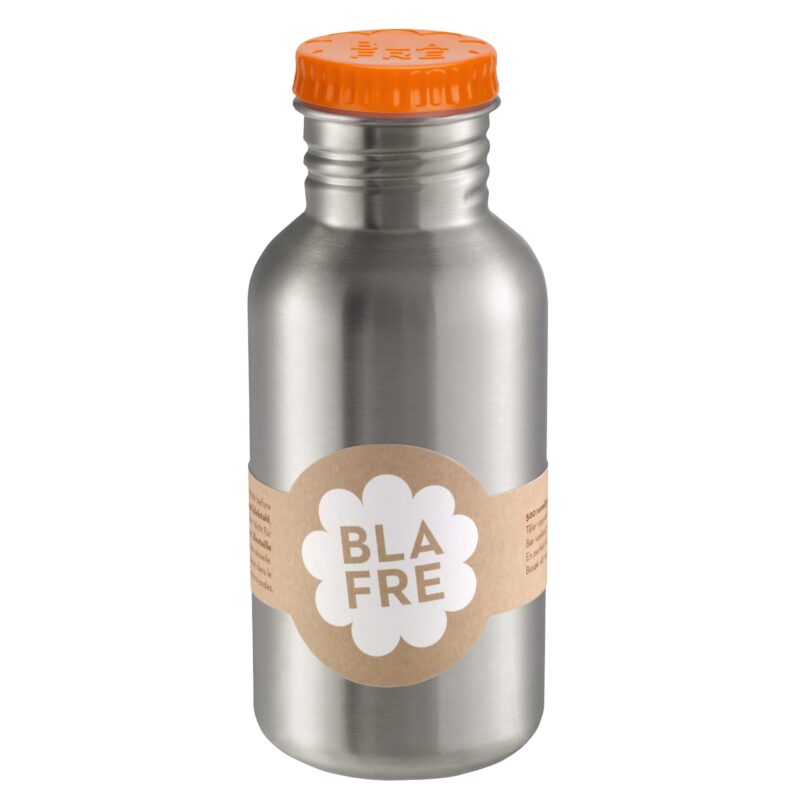 Botella Acero Blafre Naranja 500 ml