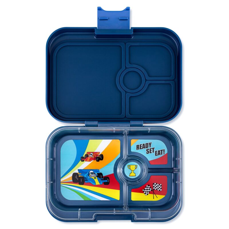 Caja Almuerzo Yumbox Panino Monte Carlo Bandeja Interior Race Cars
