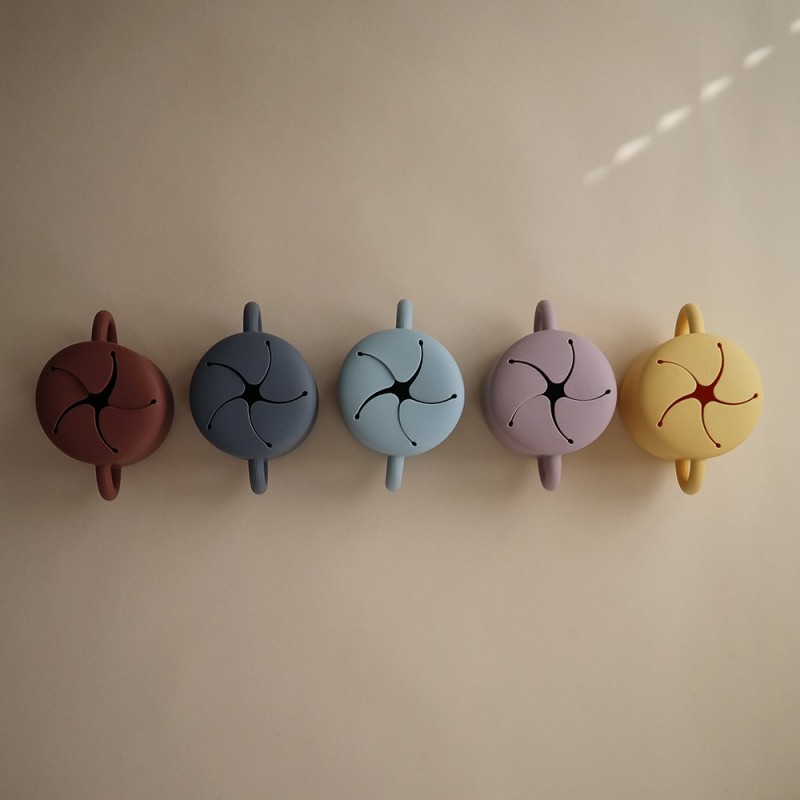 Taza Para Snacks Mushie SOFT LILAC - Imagen 3