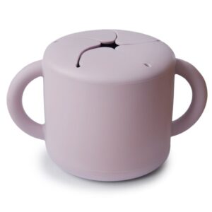 Taza Para Snacks Mushie SOFT LILAC