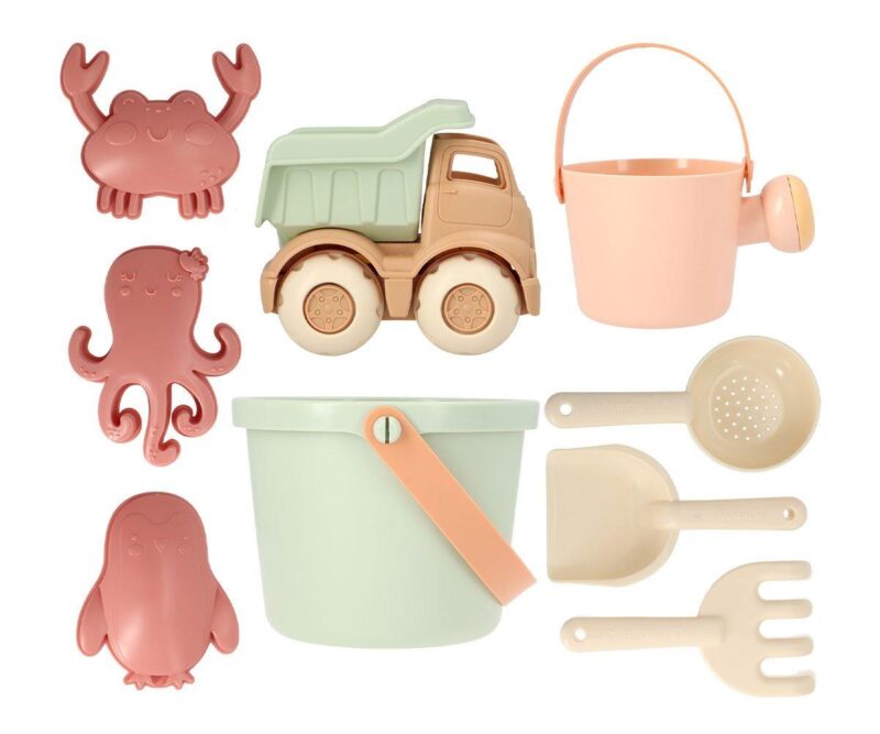 Set de Juguetes de Playa Cubo Sage Monnëka