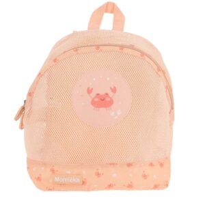 Mochila Infantil Antiarena Crab Coral