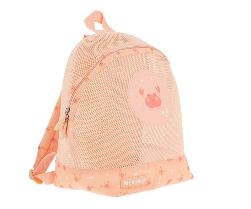 Mochila Infantil Antiarena Crab Coral - Imagen 4