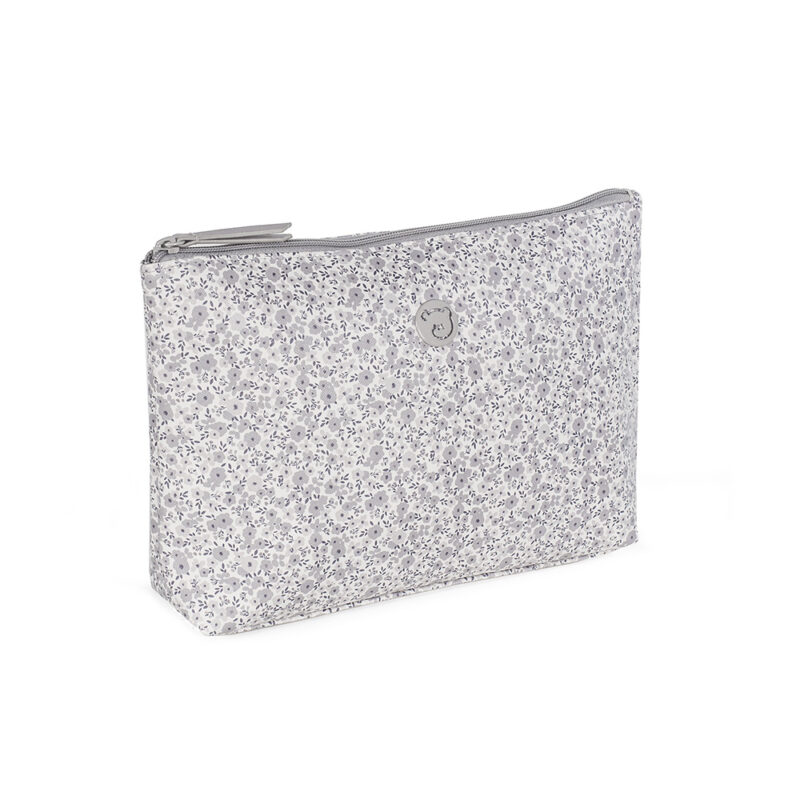 Neceser Flower Mellow Gris Pasito a Pasito
