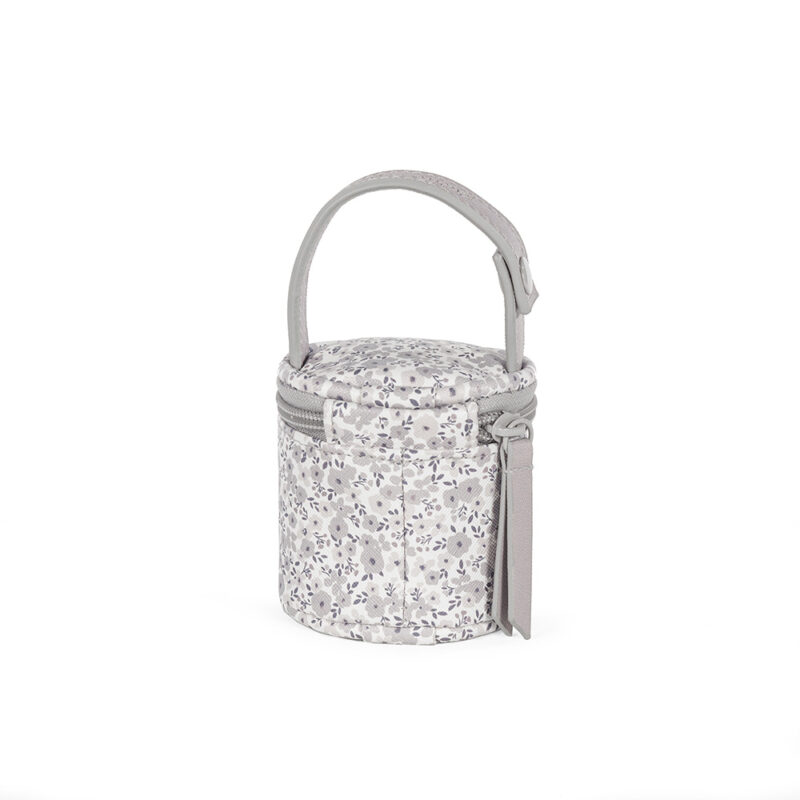 Funda Chupete Flower Mellow Gris - Imagen 2