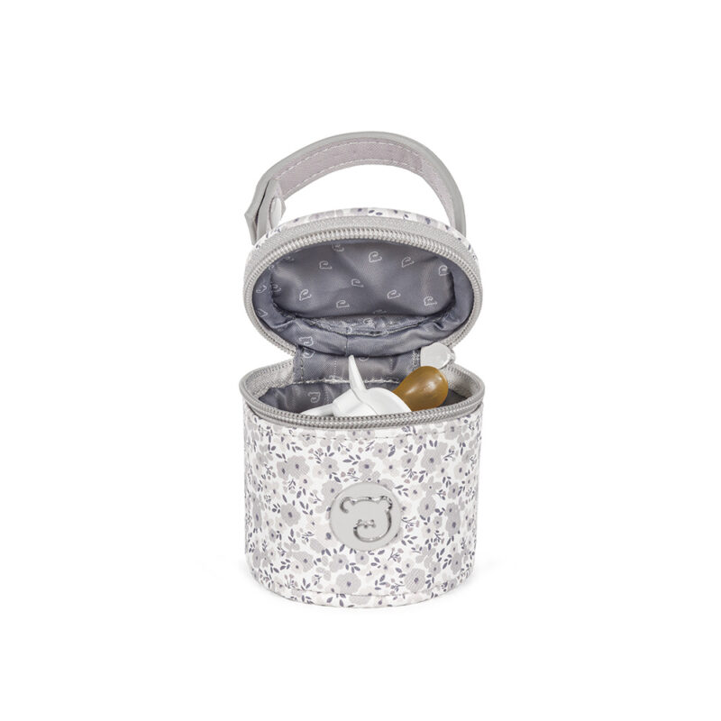 Funda Chupete Flower Mellow Gris - Imagen 4