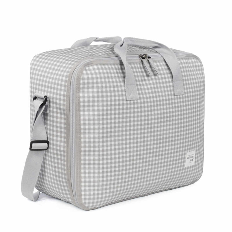 Maleta I Love Vichy Gris Walking Mum - Imagen 2
