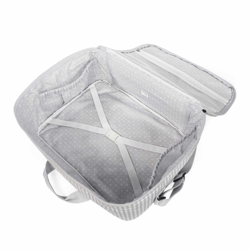 Maleta I Love Vichy Gris Walking Mum - Imagen 5