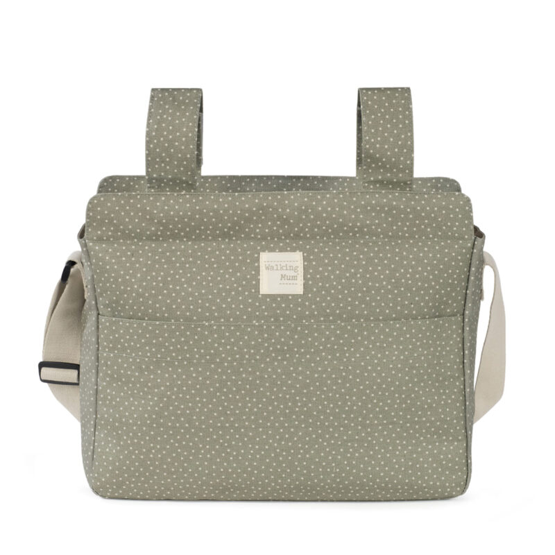 Bolsa Canastilla Topito Poppy Musgo Walking Mum - Imagen 2