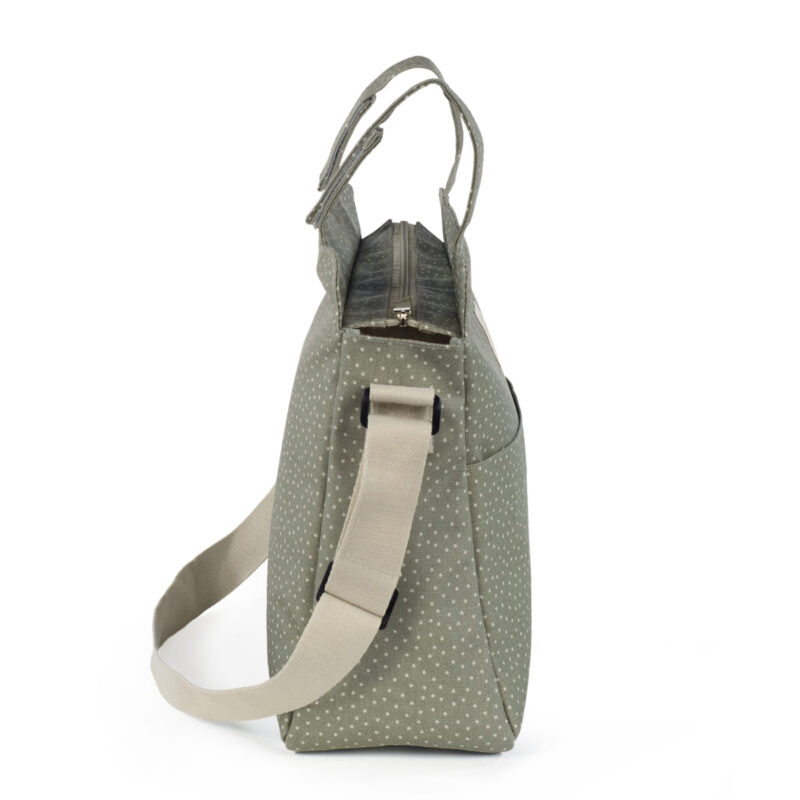 Bolsa Canastilla Topito Poppy Musgo Walking Mum - Imagen 4