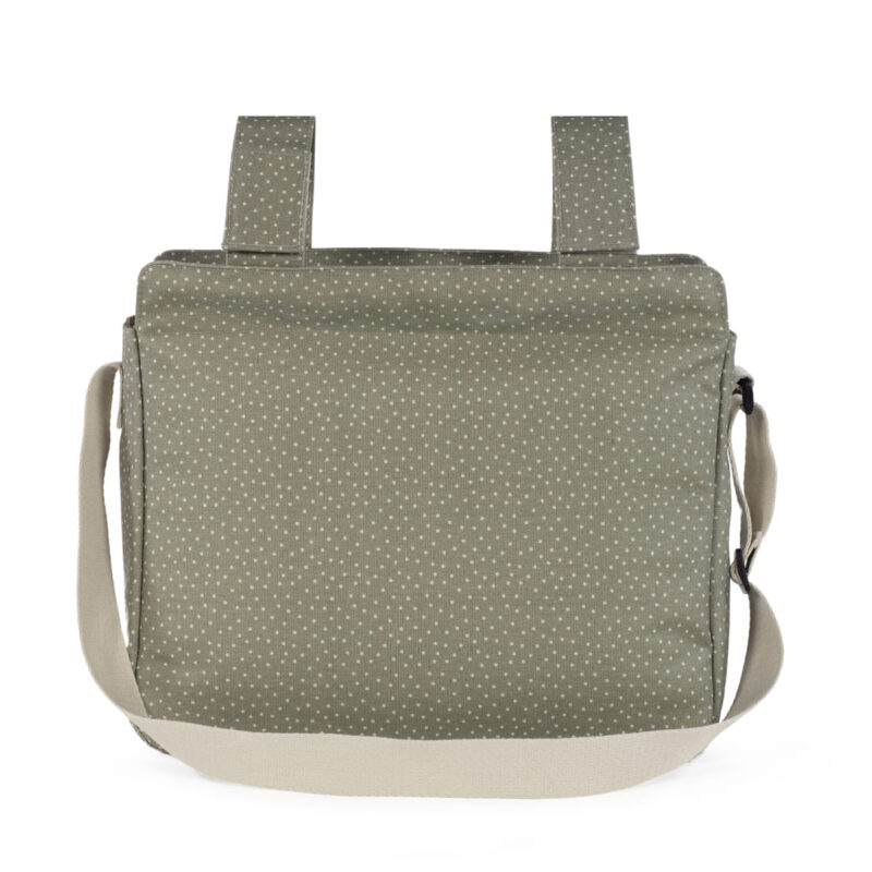 Bolsa Canastilla Topito Poppy Musgo Walking Mum - Imagen 5