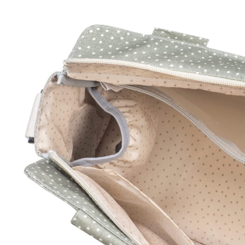 Bolsa Canastilla Topito Poppy Musgo Walking Mum - Imagen 8