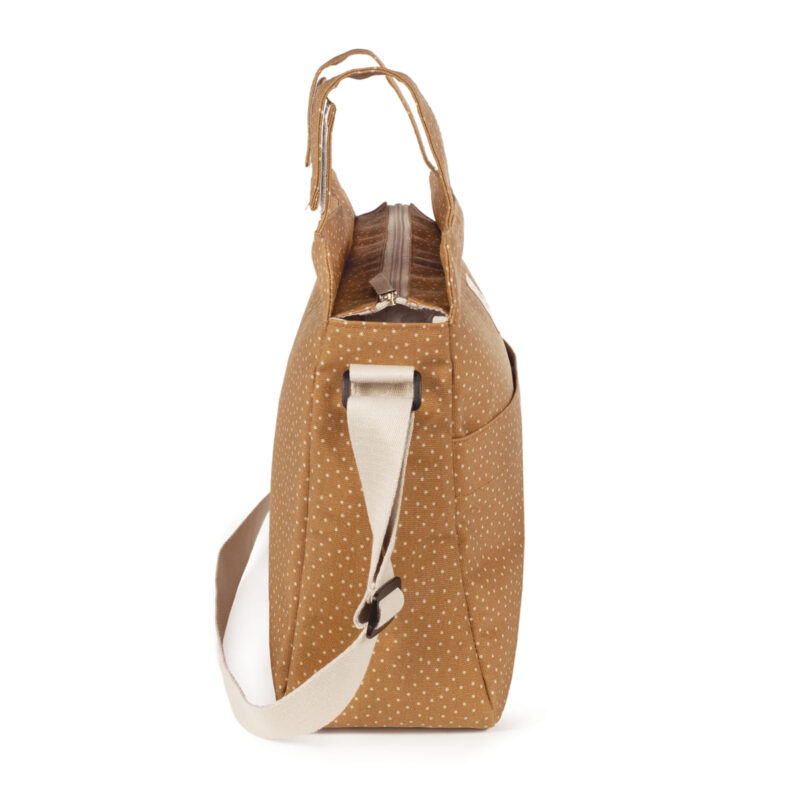 Bolsa Canastilla Topito Poppy Canela Walking Mum - Imagen 4