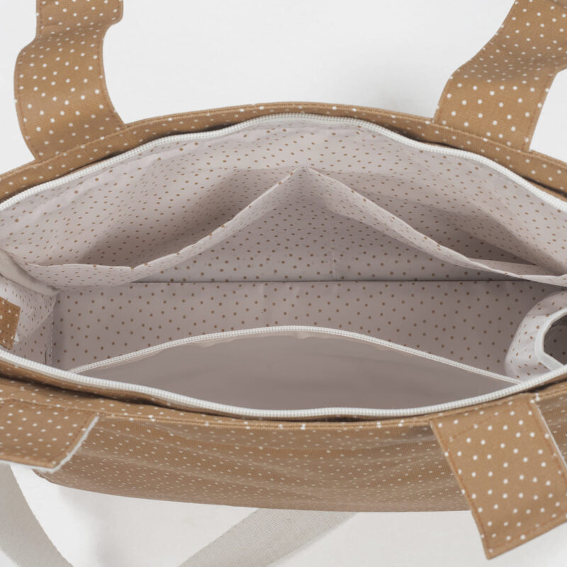 Bolsa Canastilla Topito Poppy Canela Walking Mum - Imagen 7